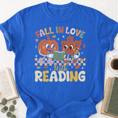 Fall in Love With Reading Unisex T-Shirt