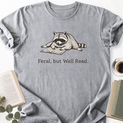 Feral, But Well Read Unisex T-Shirt