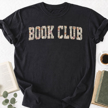 Floral Book Club Unisex T-Shirt
