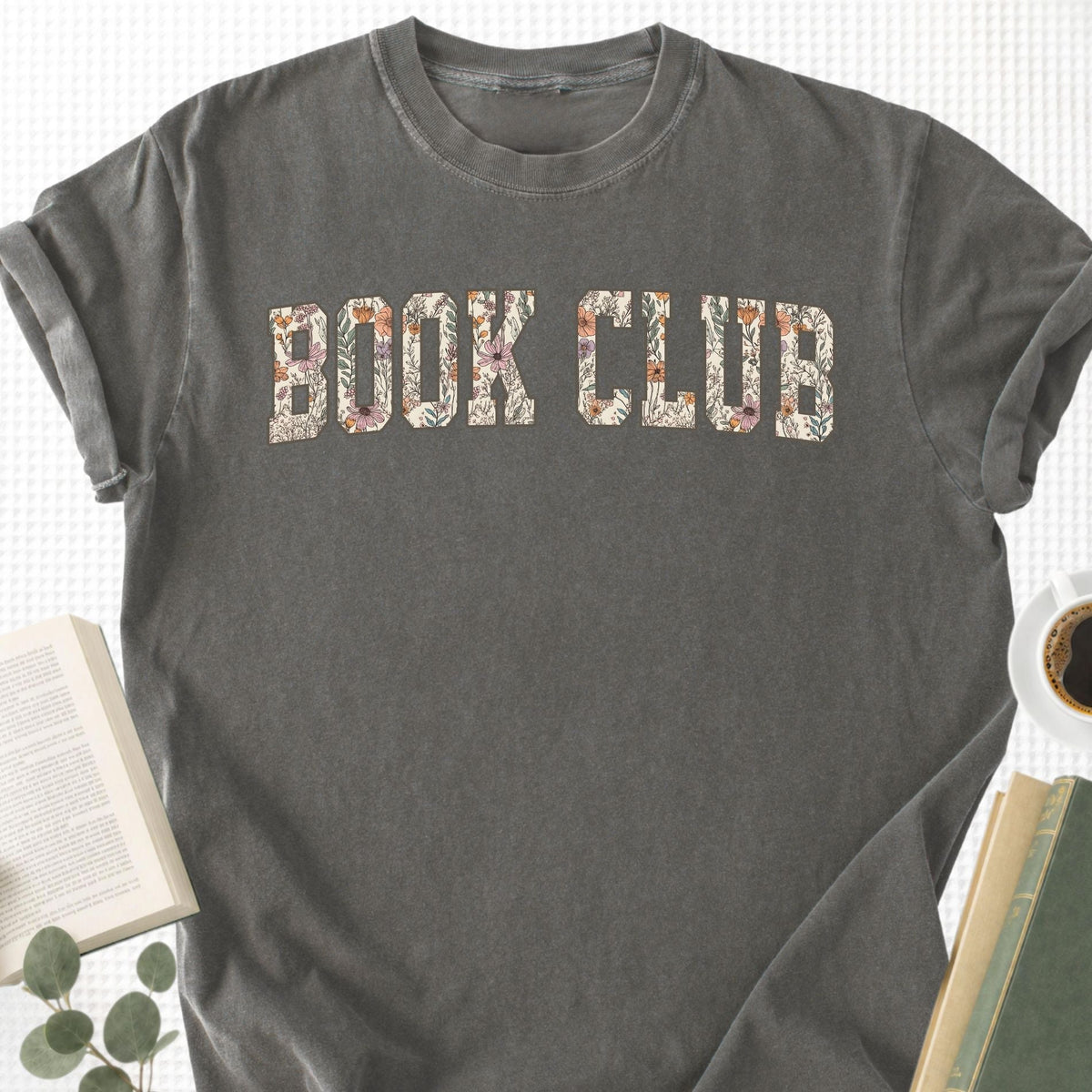 Floral Book Club Unisex T-Shirt