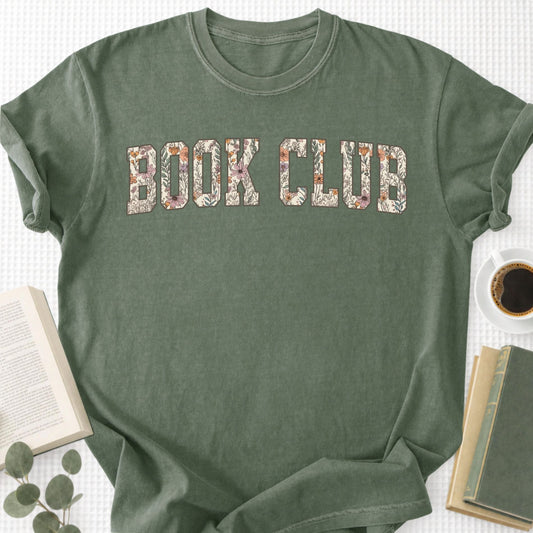 Floral Book Club Unisex T-Shirt