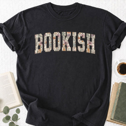 Floral Bookish Unisex T-Shirt