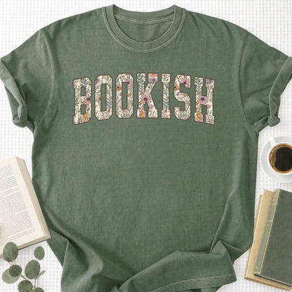 Floral Bookish Unisex T-Shirt