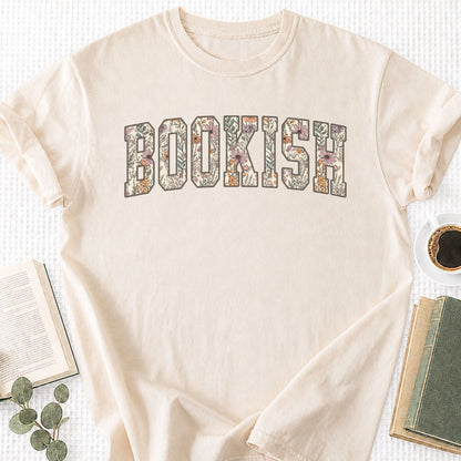 Floral Bookish Unisex T-Shirt