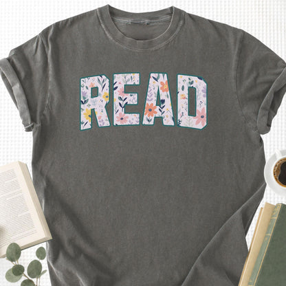 Floral Read Unisex T-Shirt