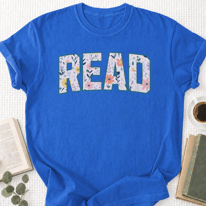 Floral Read Unisex T-Shirt
