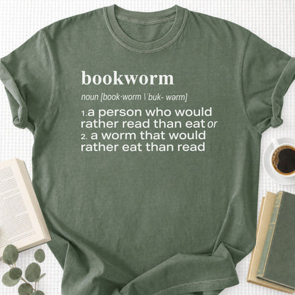 Funny Bookworm Definition Unisex T-Shirt