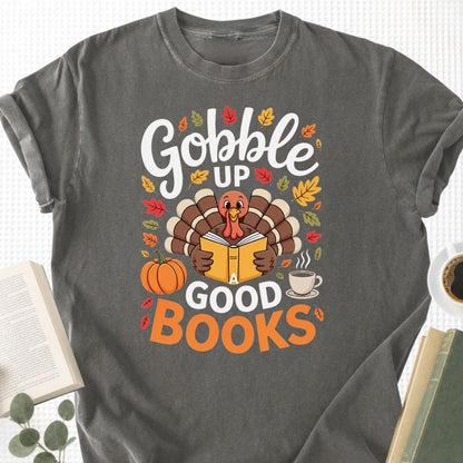 Gobble Up a Good Book Unisex T-Shirt