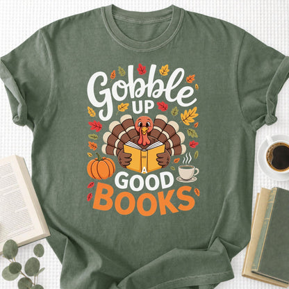 Gobble Up a Good Book Unisex T-Shirt