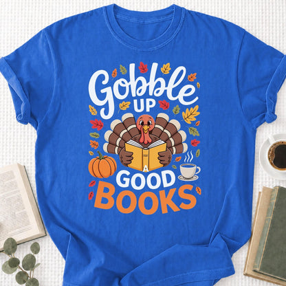Gobble Up a Good Book Unisex T-Shirt