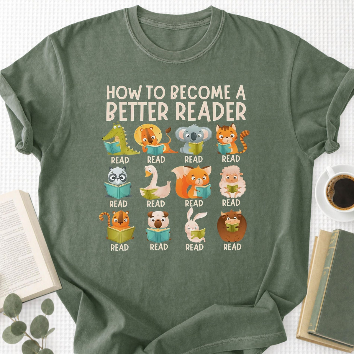 How to Become a Better Reader Unisex T-Shirt