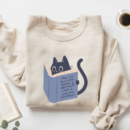 How To Buy New Books Unisex Sweatshirt