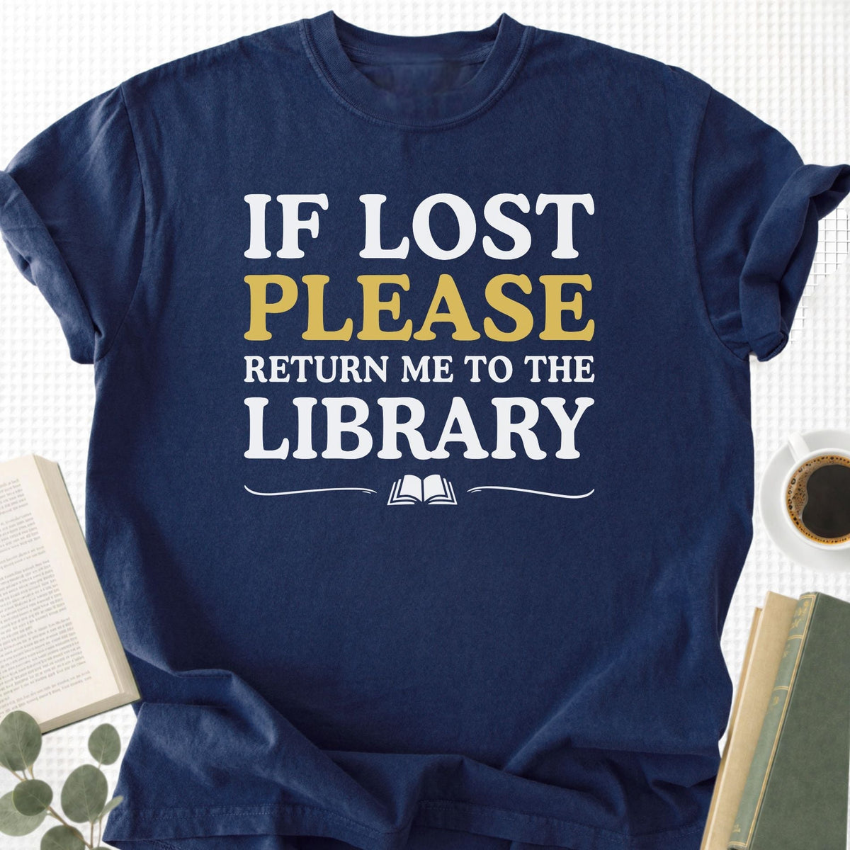 If Lost Return Me to Library Unisex T-Shirt