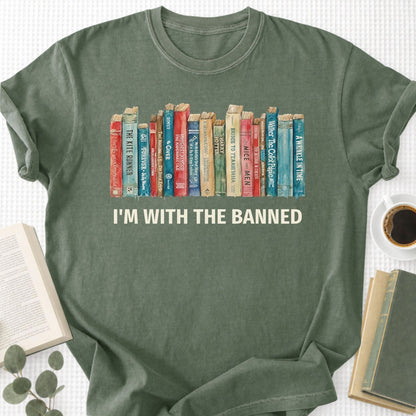 I'm With The Banned Unisex T-Shirt