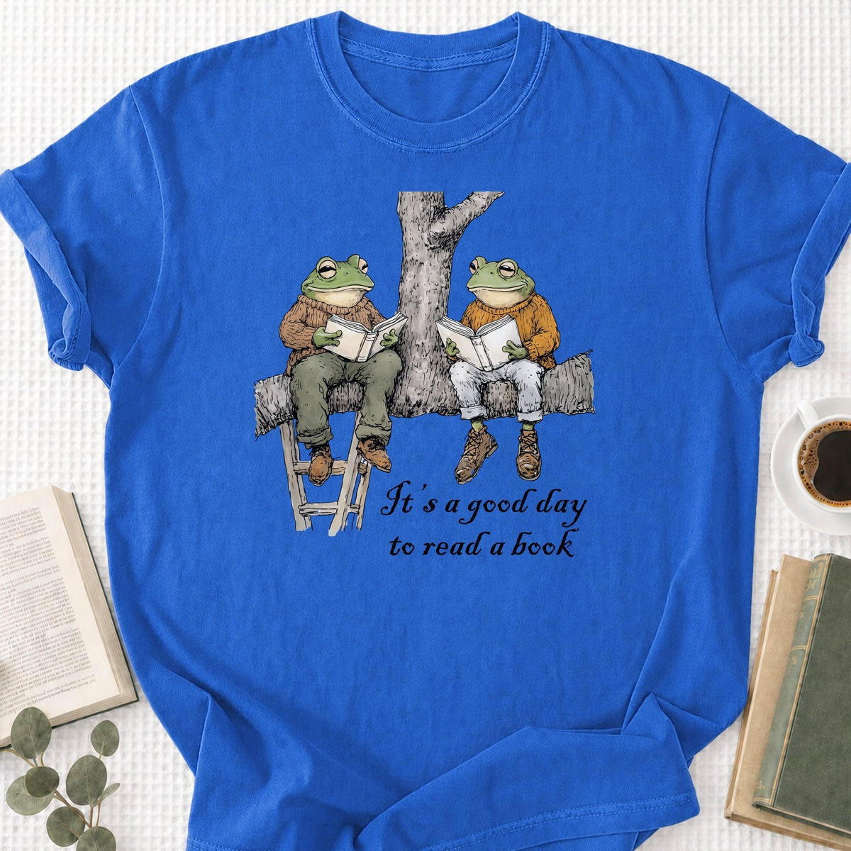 It's a Good Day to Read a Book Flogs Unisex T-Shirt