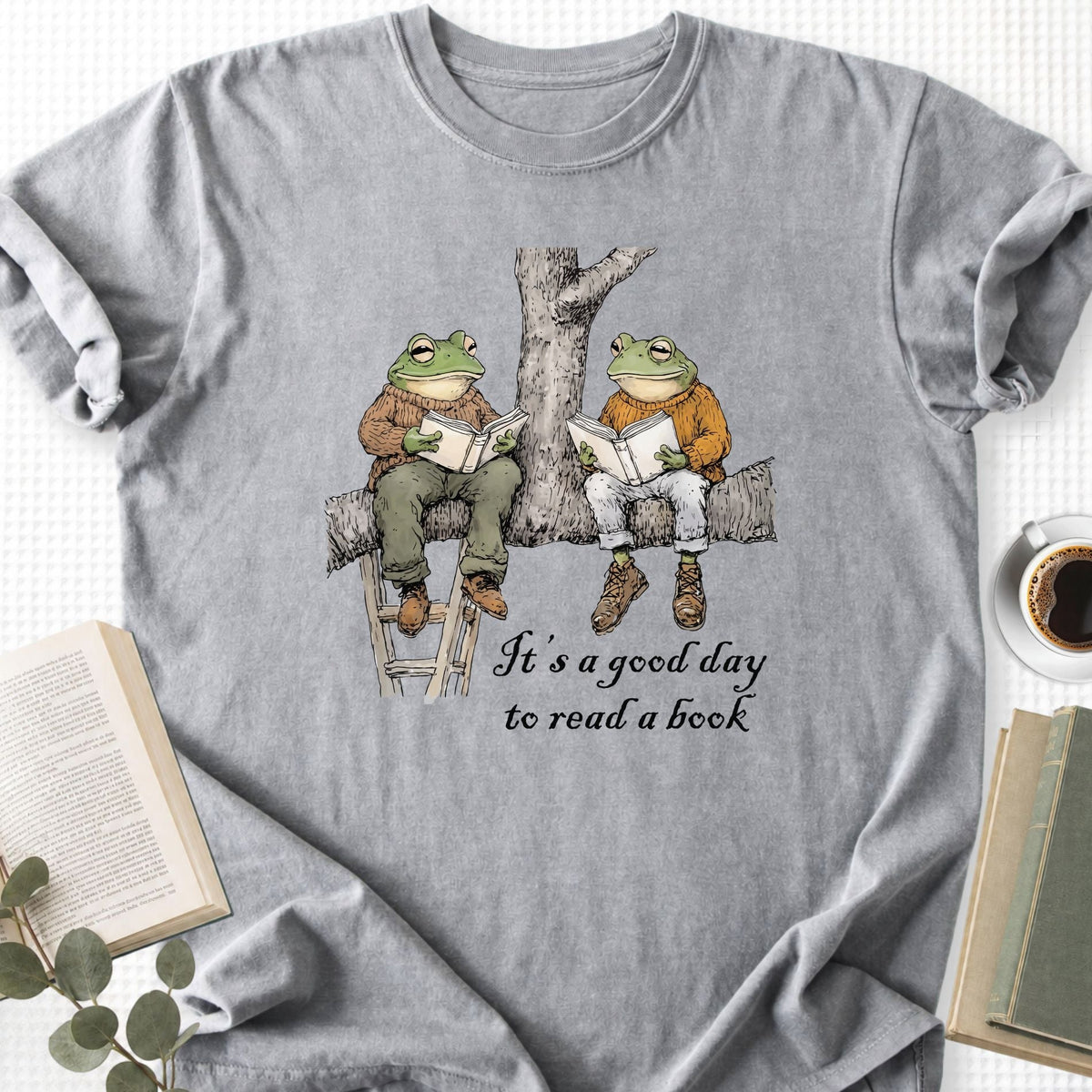 It's a Good Day to Read a Book Flogs Unisex T-Shirt