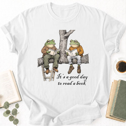 It's a Good Day to Read a Book Flogs Unisex T-Shirt