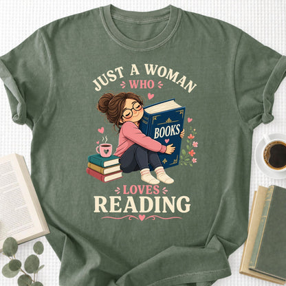 Just A Women Who Lovers Reading Unisex T-Shirt