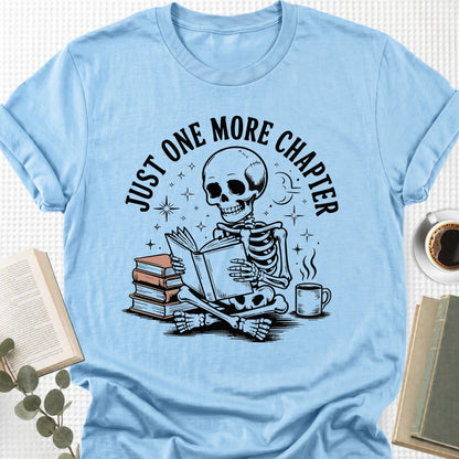 Just One More Chapter Skeleton Unisex T-Shirt