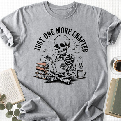 Just One More Chapter Skeleton Unisex T-Shirt