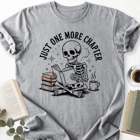 Just One More Chapter Skeleton Unisex T-Shirt