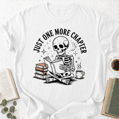 Just One More Chapter Skeleton Unisex T-Shirt