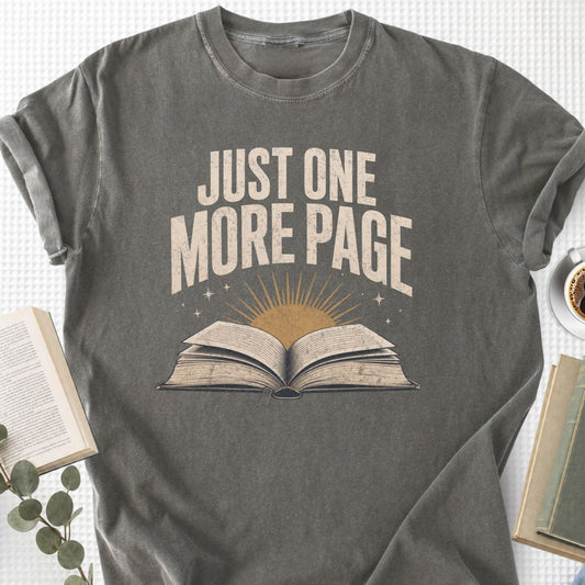 Just One More Page Unisex T-Shirt