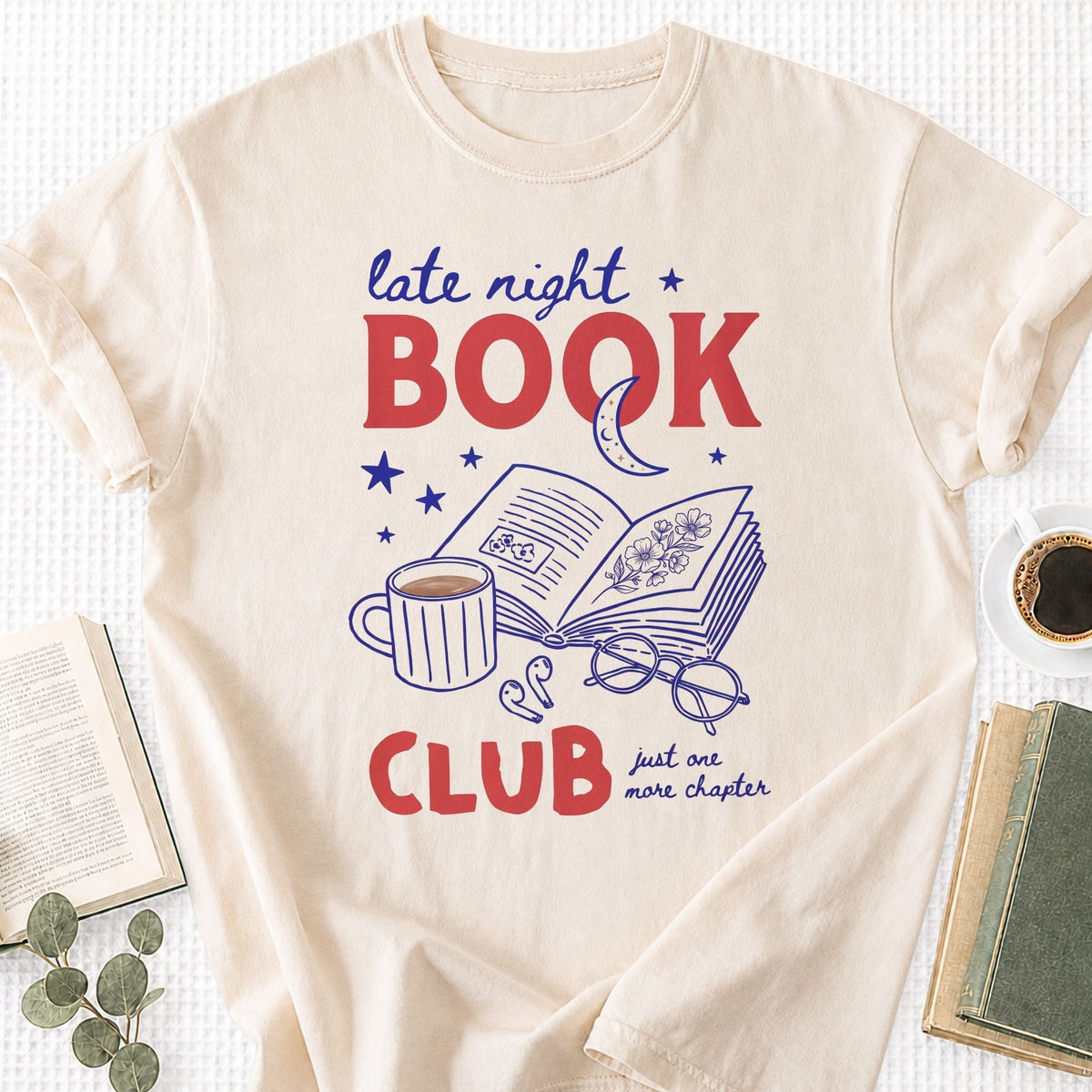 Late Night Book Club Unisex T-Shirt