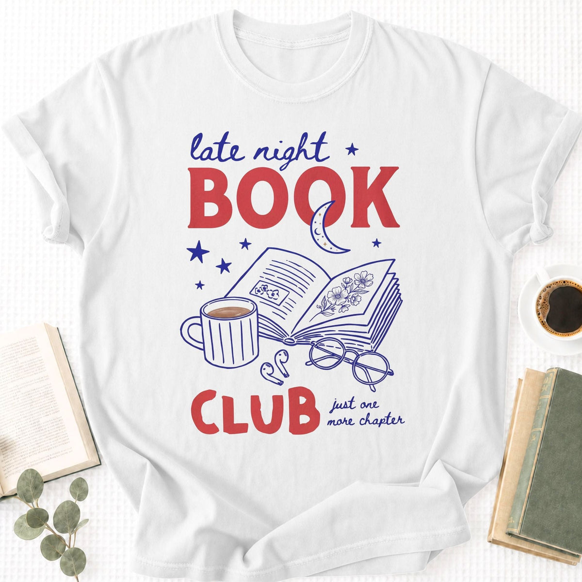Late Night Book Club Unisex T-Shirt