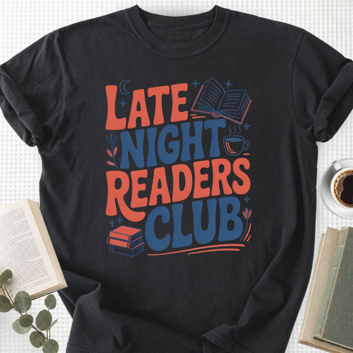 Late Night Readers Club Unisex T-Shirt
