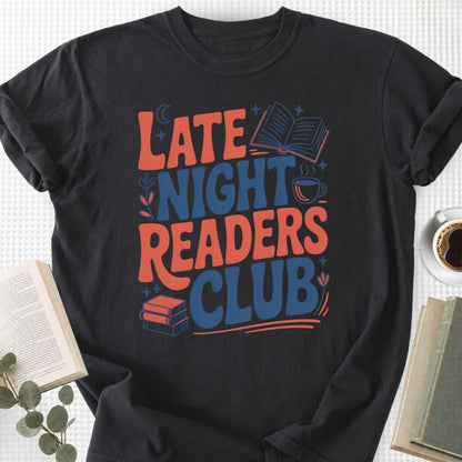 Late Night Readers Club Unisex T-Shirt