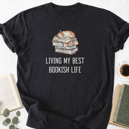 Living My Best Bookish Life Unisex T-Shirt