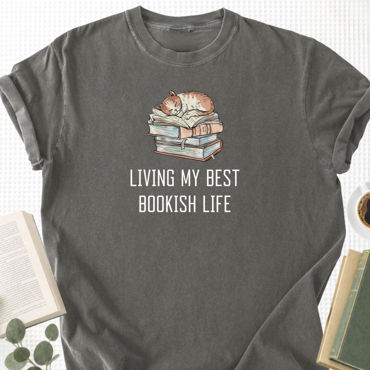 Living My Best Bookish Life Unisex T-Shirt