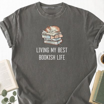 Living My Best Bookish Life Unisex T-Shirt