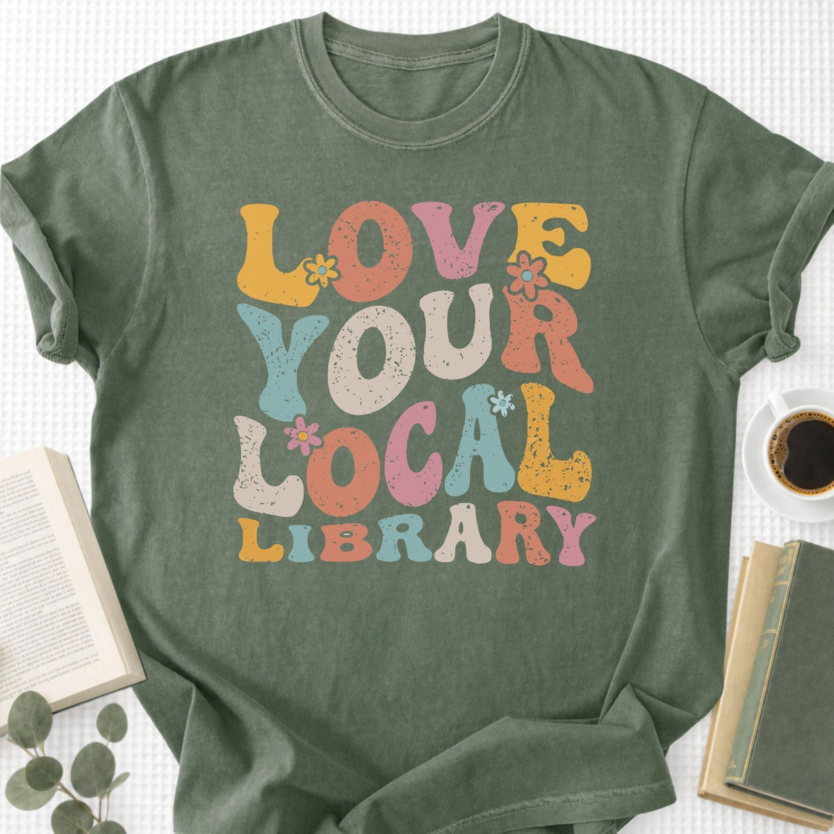 Love Your Local Library Unisex T-Shirt