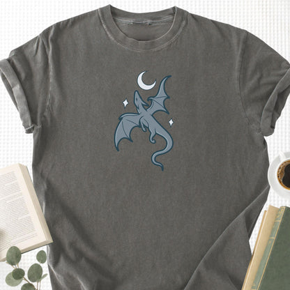 Moon and Dragon Fantasy Unisex T-Shirt