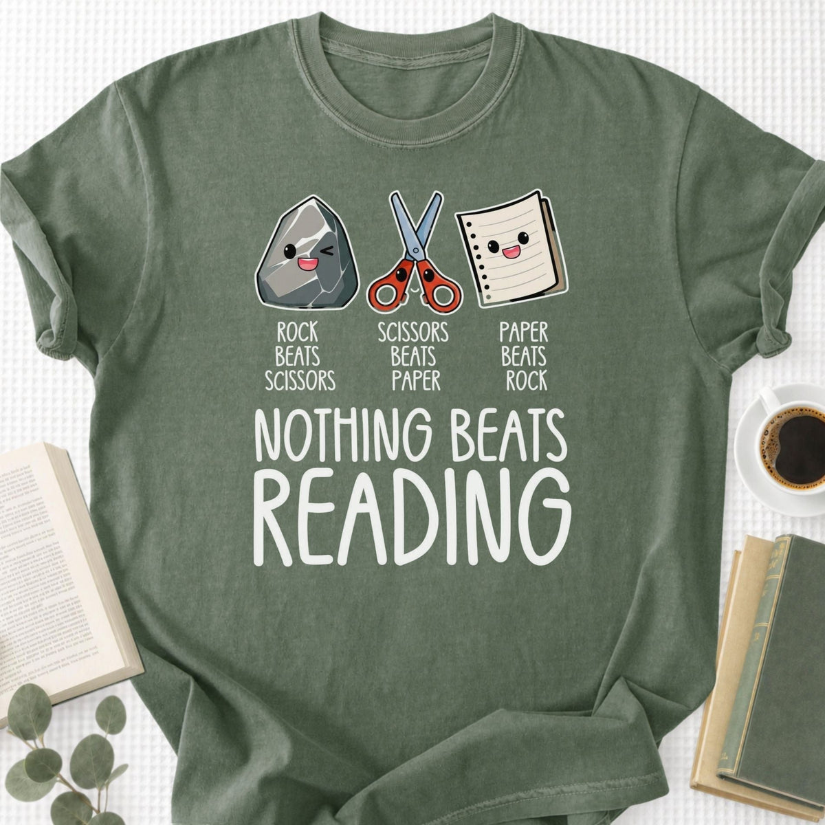 Nothing Beats Reading Unisex T-Shirt