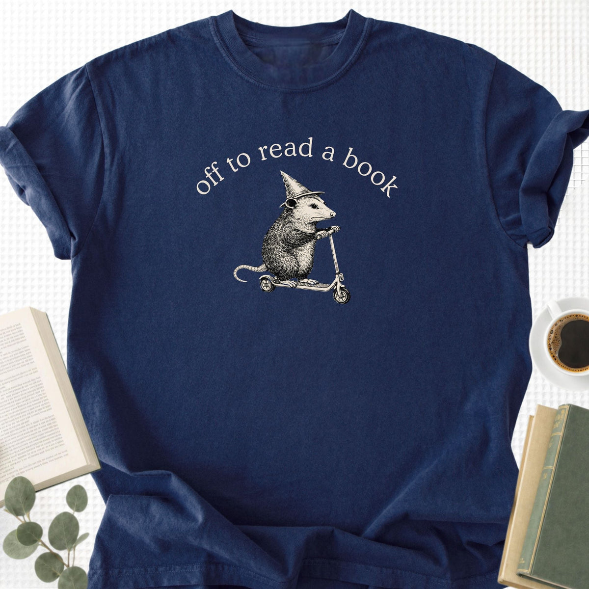Off To Read A Book Unisex T-Shirt