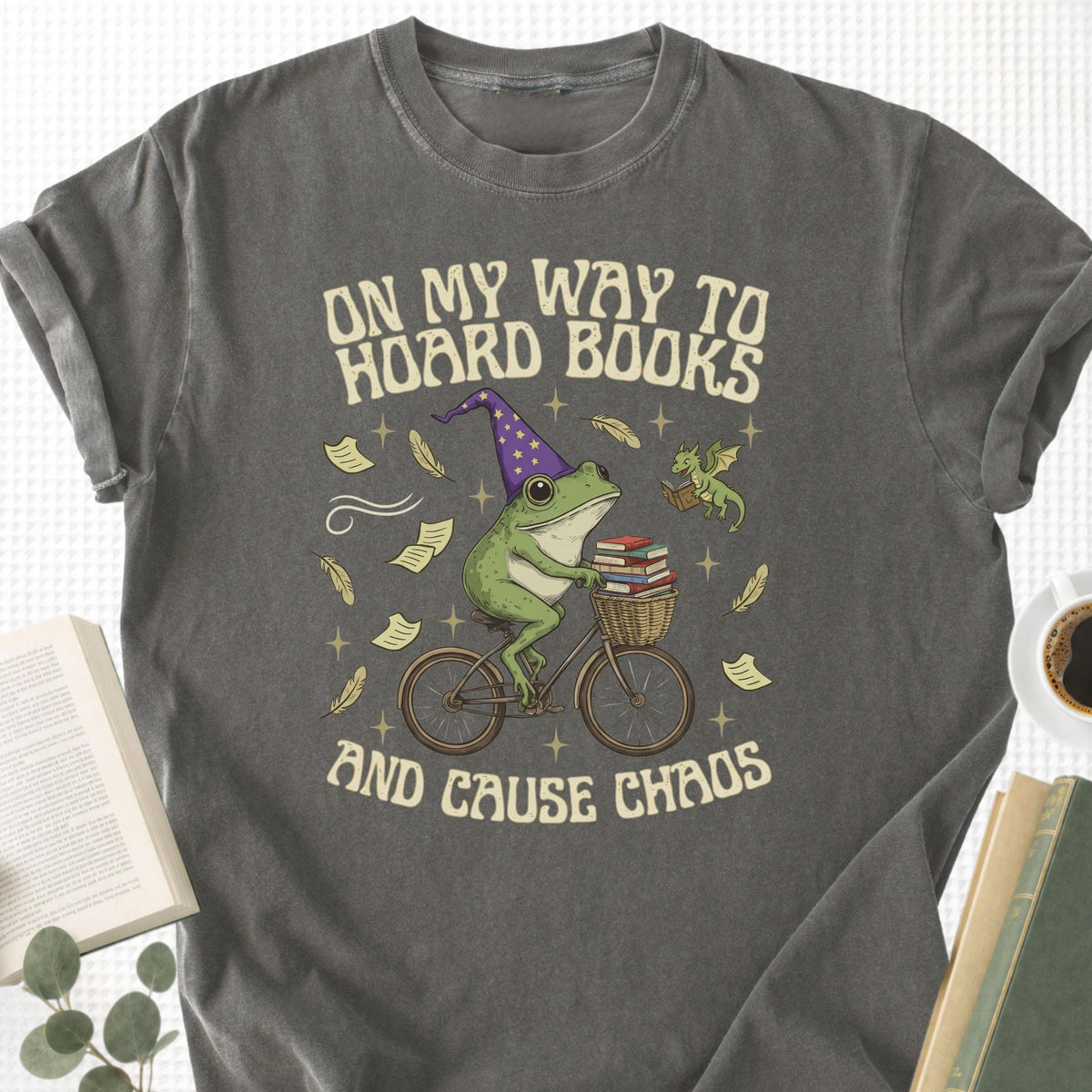 On My Way To Hoard Books Unisex T-Shirt