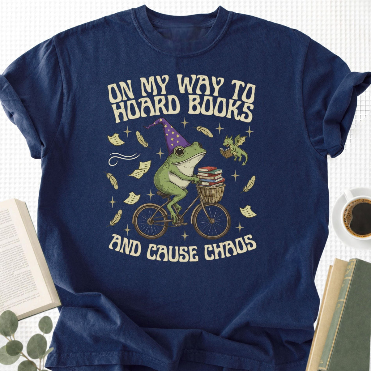 On My Way To Hoard Books Unisex T-Shirt