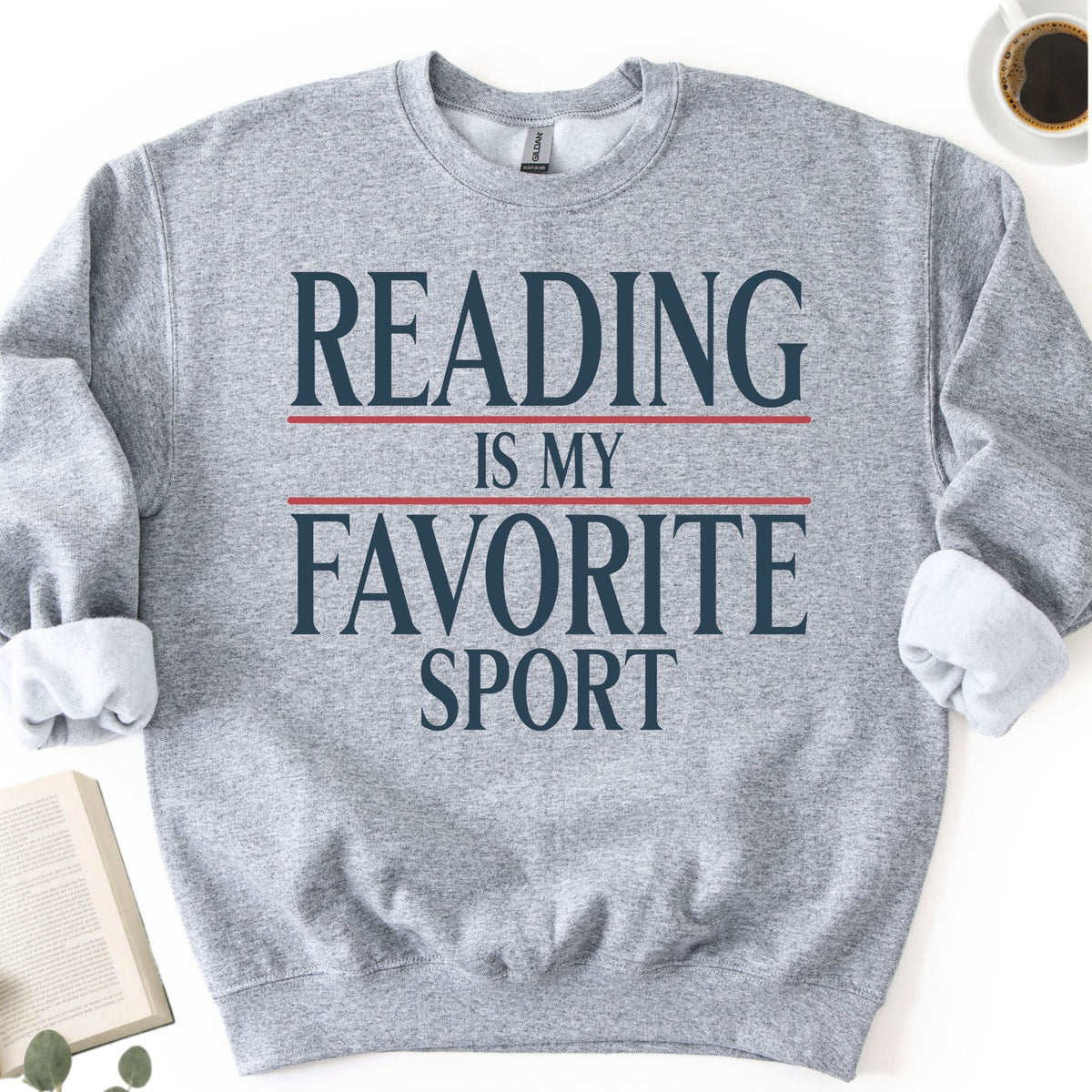 Reading is My Favorite Sport Unisex Sweatshirt