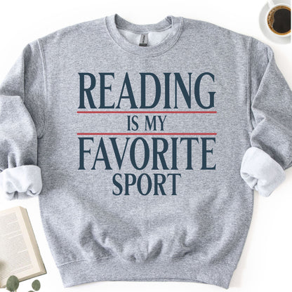 Reading is My Favorite Sport Unisex Sweatshirt
