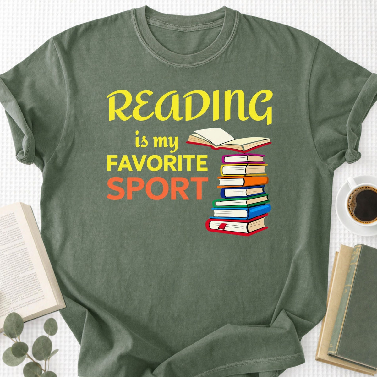 Reading Is My Favorite Sport Unisex T-Shirt