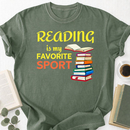 Reading Is My Favorite Sport Unisex T-Shirt