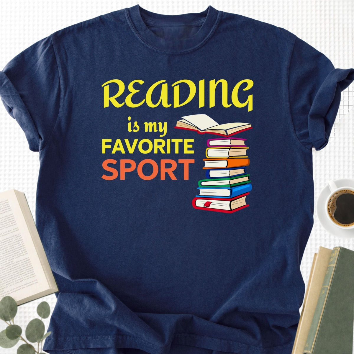 Reading Is My Favorite Sport Unisex T-Shirt