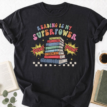 Reading Is My Superpower Unisex T-Shirt
