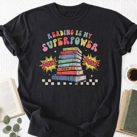 Reading Is My Superpower Unisex T-Shirt