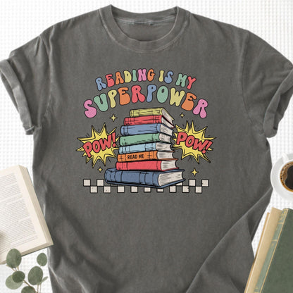 Reading Is My Superpower Unisex T-Shirt