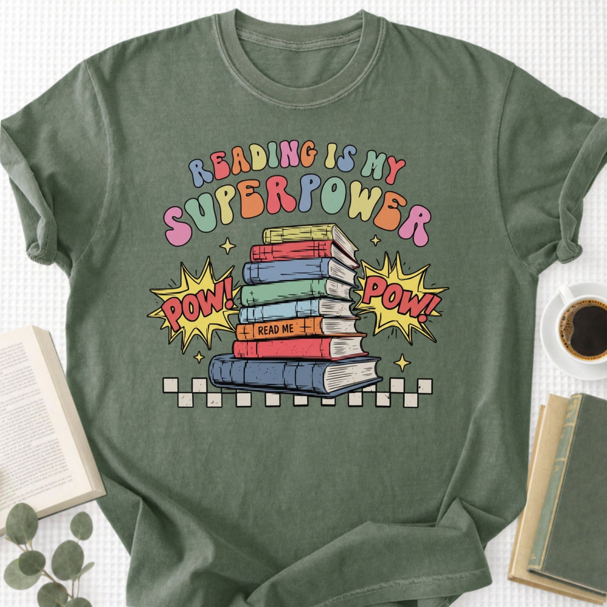 Reading Is My Superpower Unisex T-Shirt