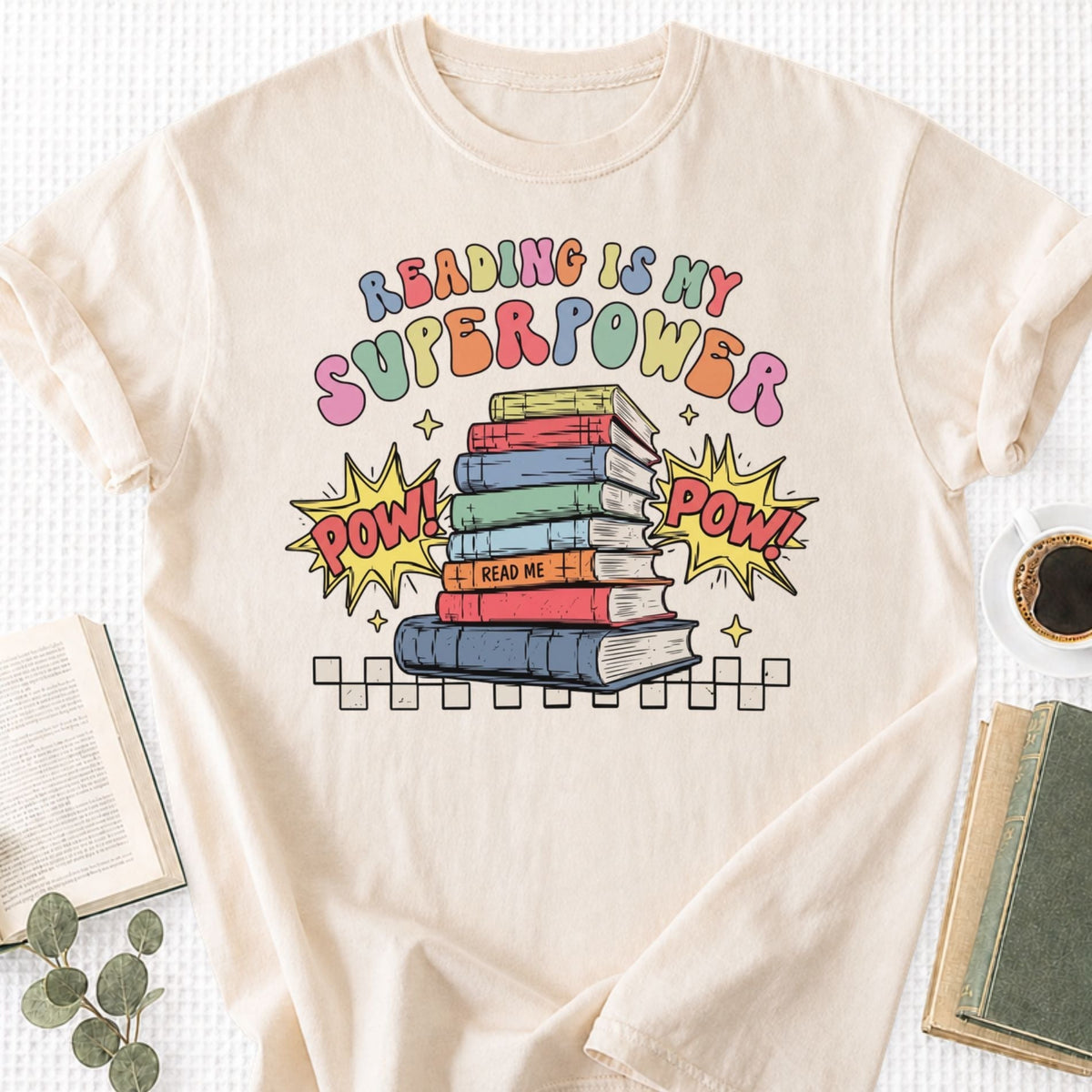 Reading Is My Superpower Unisex T-Shirt